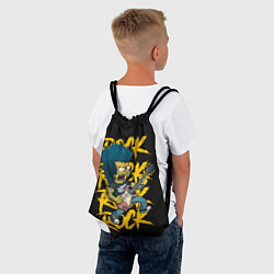 Рюкзак-мешок Rock Simpson, цвет: 3D-принт — фото 2