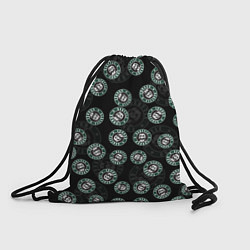 Рюкзак-мешок Seattle grunge эмблемы, цвет: 3D-принт