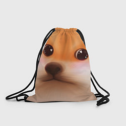 Рюкзак-мешок Милый доге мем, цвет: 3D-принт