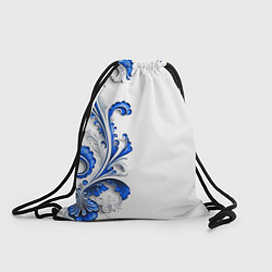 Рюкзак-мешок Русские узоры, цвет: 3D-принт