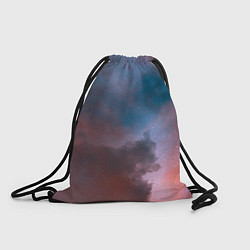Рюкзак-мешок Сплетение двух космических сияний, цвет: 3D-принт