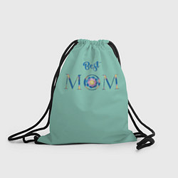 Рюкзак-мешок Подари маме, цвет: 3D-принт