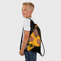 Рюкзак-мешок Хаби Лейм - мем, цвет: 3D-принт — фото 2
