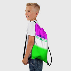 Рюкзак-мешок Алина- Алинка-малинка, цвет: 3D-принт — фото 2
