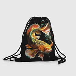 Рюкзак-мешок Золотая рыбка моей мечты, цвет: 3D-принт