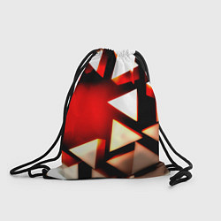 Рюкзак-мешок Плиты треугольники, цвет: 3D-принт