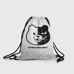 Рюкзак-мешок Danganronpa с потертостями на светлом фоне, цвет: 3D-принт