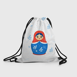 Рюкзак-мешок Русская красавица, цвет: 3D-принт