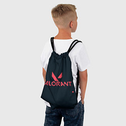 Рюкзак-мешок Valorant игрок, цвет: 3D-принт — фото 2