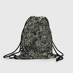 Рюкзак-мешок Татуировочный орнамент, цвет: 3D-принт
