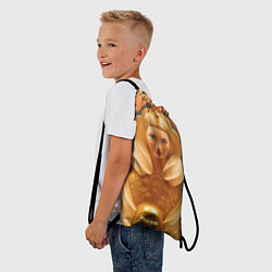 Рюкзак-мешок Матрёшка 585 Гольд, цвет: 3D-принт — фото 2