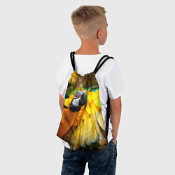 Рюкзак-мешок Взлёт попугая, цвет: 3D-принт — фото 2