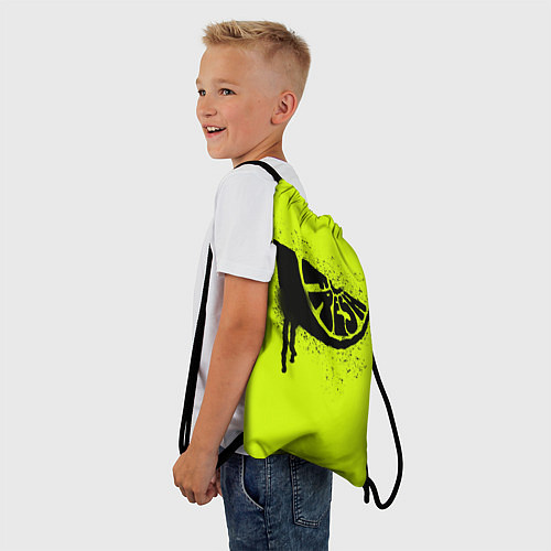 Мешок для обуви Fresh lime / 3D-принт – фото 3