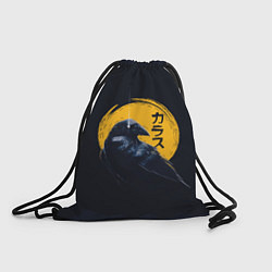Рюкзак-мешок Raven and moon, цвет: 3D-принт