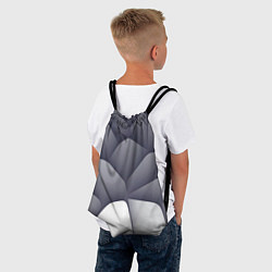 Рюкзак-мешок Паттерн из гладких камней, цвет: 3D-принт — фото 2
