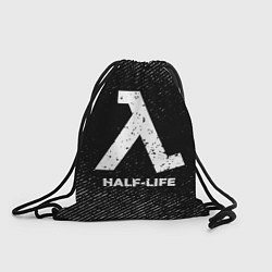 Мешок для обуви Half-Life с потертостями на темном фоне