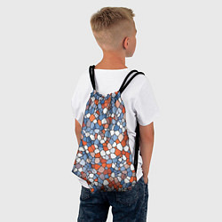 Рюкзак-мешок Красочная мозаика, цвет: 3D-принт — фото 2
