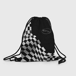 Рюкзак-мешок Jaguar racing flag, цвет: 3D-принт