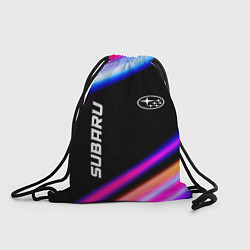 Рюкзак-мешок Subaru speed lights, цвет: 3D-принт