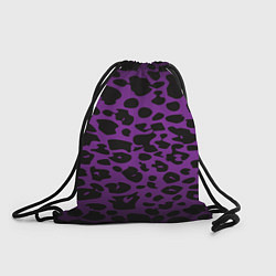 Мешок для обуви Фиолетовый леопард