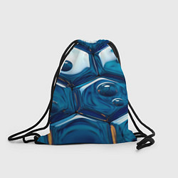 Рюкзак-мешок Водяные наносоты, цвет: 3D-принт