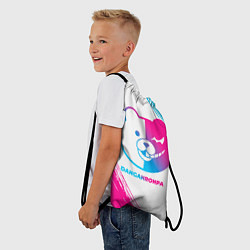 Рюкзак-мешок Danganronpa neon gradient style, цвет: 3D-принт — фото 2