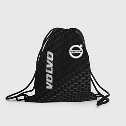 Рюкзак-мешок Volvo карбоновый фон, цвет: 3D-принт