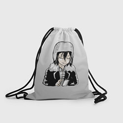 Рюкзак-мешок Достоевский и чашка кофе, цвет: 3D-принт