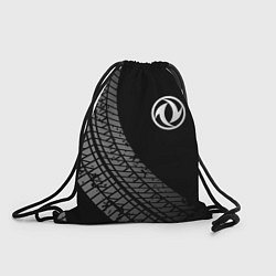 Рюкзак-мешок Dongfeng tire tracks, цвет: 3D-принт