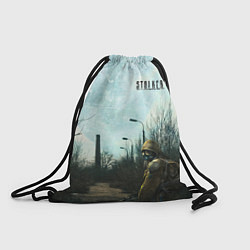Рюкзак-мешок Stalker одиночка на дороге, цвет: 3D-принт