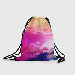 Рюкзак-мешок Разноцветное небо, цвет: 3D-принт