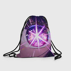 Рюкзак-мешок Звёздное Дитя: глаз Аи Хошино, цвет: 3D-принт