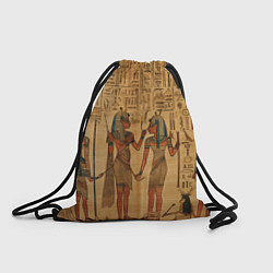 Рюкзак-мешок Имитация папируса: арт нейросети, цвет: 3D-принт