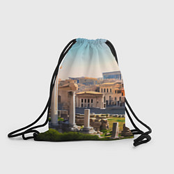 Рюкзак-мешок Руины Рима, цвет: 3D-принт