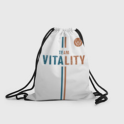 Рюкзак-мешок Форма Team Vitality white, цвет: 3D-принт
