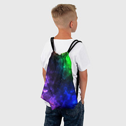 Рюкзак-мешок Космос мультицвет, цвет: 3D-принт — фото 2