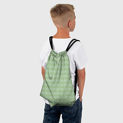 Рюкзак-мешок Мятный вихрь, цвет: 3D-принт — фото 2