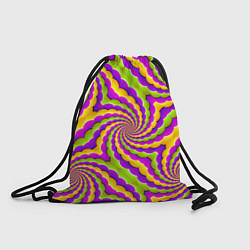 Рюкзак-мешок Красивая иллюзия вращения, цвет: 3D-принт