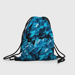 Рюкзак-мешок Кристаллическая текстура, цвет: 3D-принт