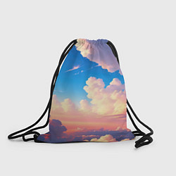 Рюкзак-мешок Небо и облака, цвет: 3D-принт