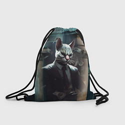 Рюкзак-мешок Payday 3 cat bank, цвет: 3D-принт