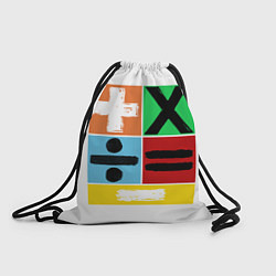 Рюкзак-мешок Эд Ширан математическая эра, цвет: 3D-принт