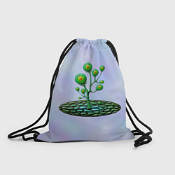 Рюкзак-мешок Инопланетная растительная жизнь, цвет: 3D-принт
