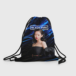 Рюкзак-мешок BlackPink Jennie, цвет: 3D-принт