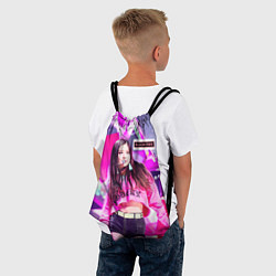 Рюкзак-мешок Rose Blackpink, цвет: 3D-принт — фото 2