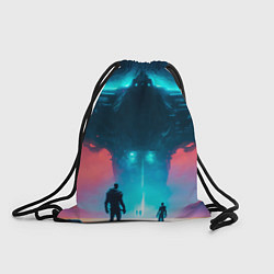 Рюкзак-мешок Инопланетное вторжение, цвет: 3D-принт