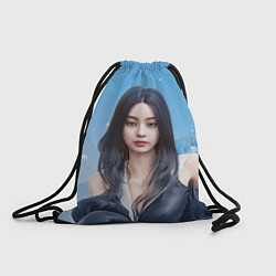 Рюкзак-мешок Дженни из Блэкпинк, цвет: 3D-принт