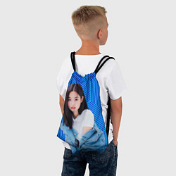 Рюкзак-мешок Jennie kpop music, цвет: 3D-принт — фото 2