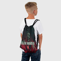 Рюкзак-мешок Алан Уэйк и Сага Андерсон, цвет: 3D-принт — фото 2