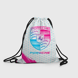 Рюкзак-мешок Porsche neon gradient style, цвет: 3D-принт